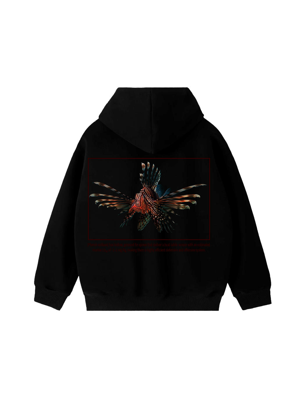 Lionfish graphic Zip-Up