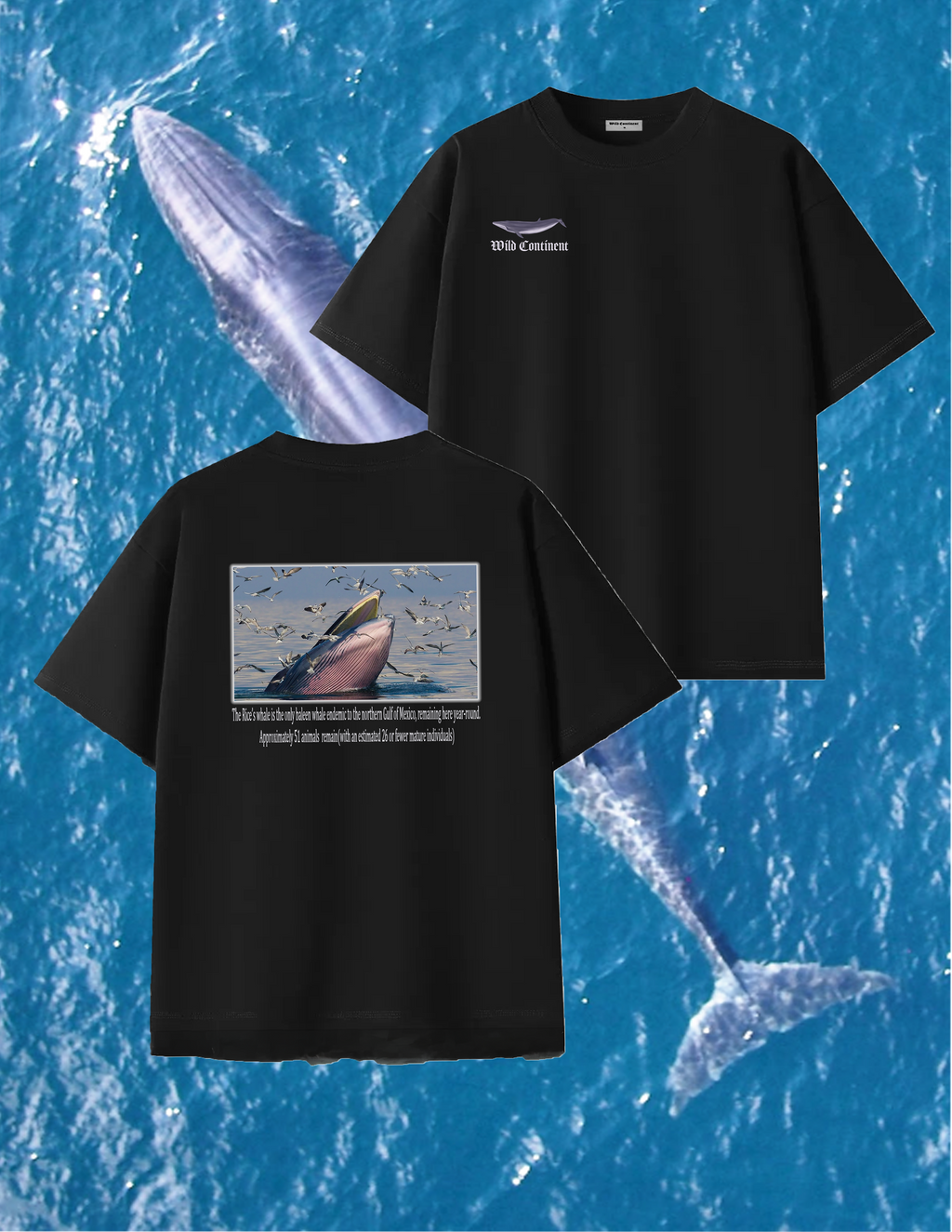 Rice's Whale Graphic T-shirt